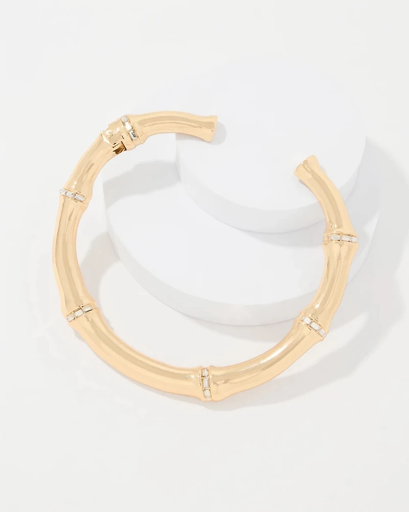 Bamboo Collar Necklace