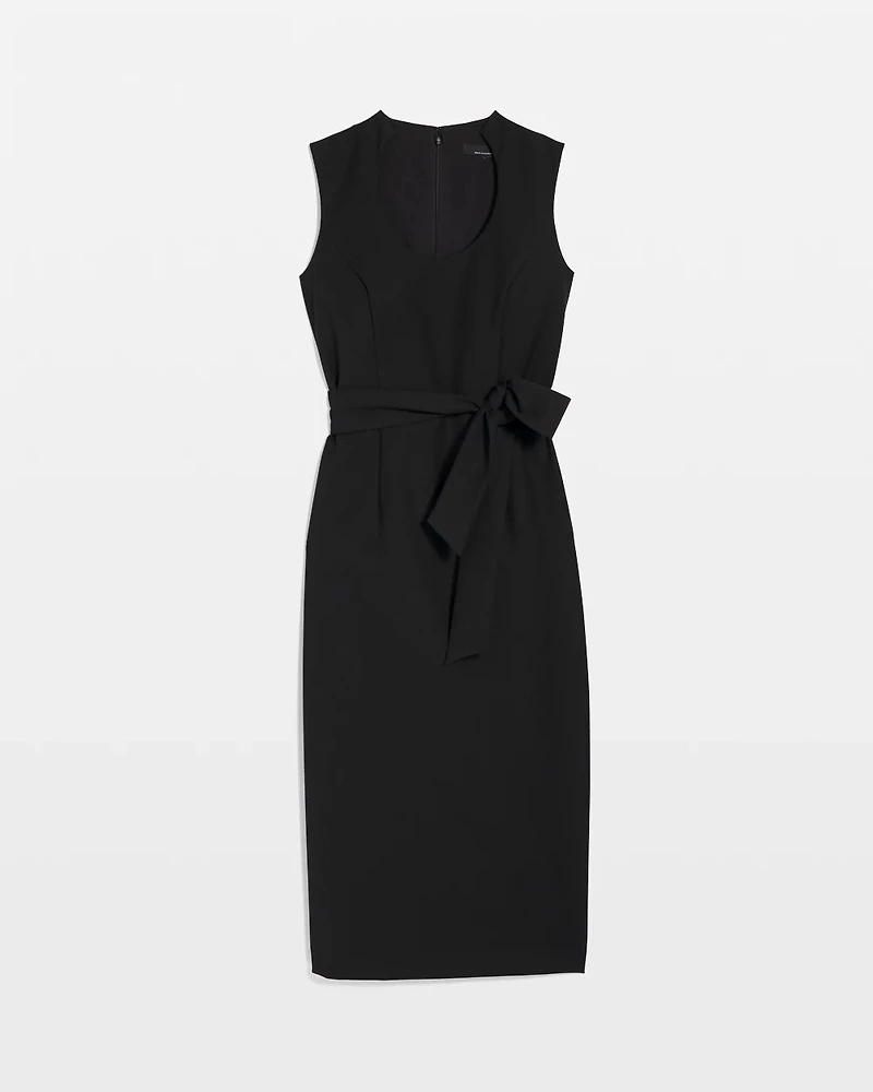 U-Neck Sheath Dress