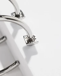 Silver Hoop Earrings