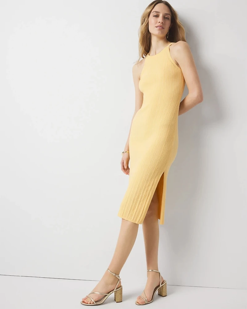 Halter Sweater Dress