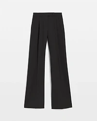 Crepe Pleated Wide Leg Pant