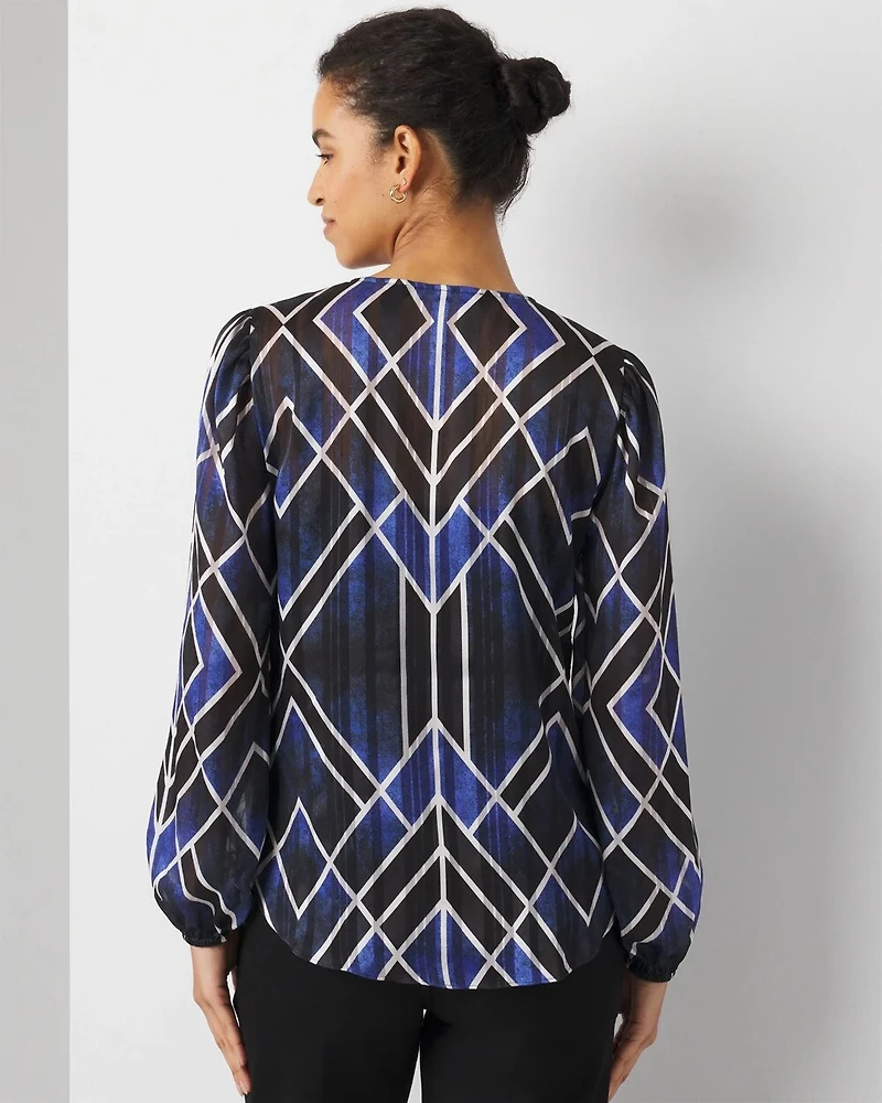 Tie Neck Blouse