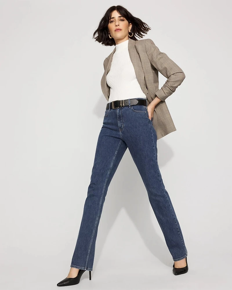 Petite Extra High-Rise Elongated Slim Jean