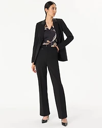 Knit Crepe High-Rise Riley Trouser