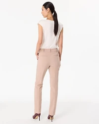 Petite Luxe Stretch High-Rise Zoey Straight Pant