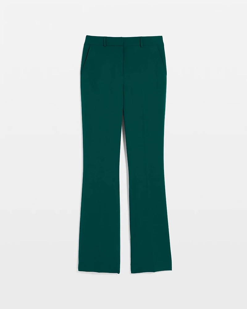 Petite Slim Flare Woven Pants