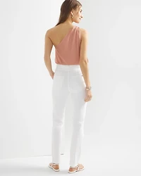 Extra High-Rise Utility Slim Ankle Jeans