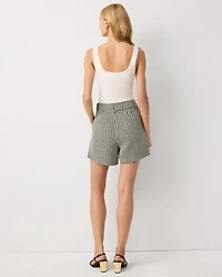 Houndstooth Tweed Short