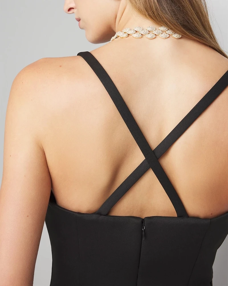 Little Black Midi Dress