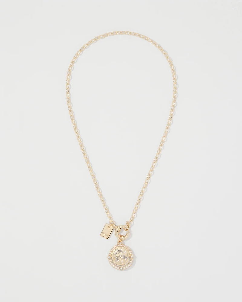 Coin Pendant Necklace