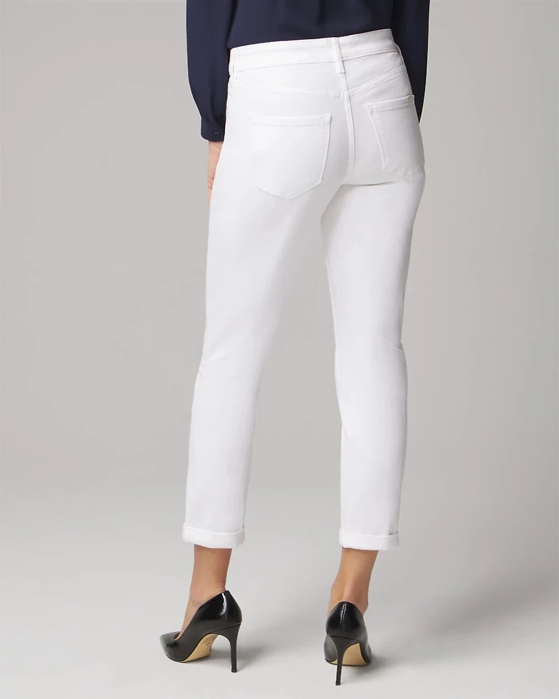Mid-Rise Everyday Soft Denim™ Girlfriend Jeans