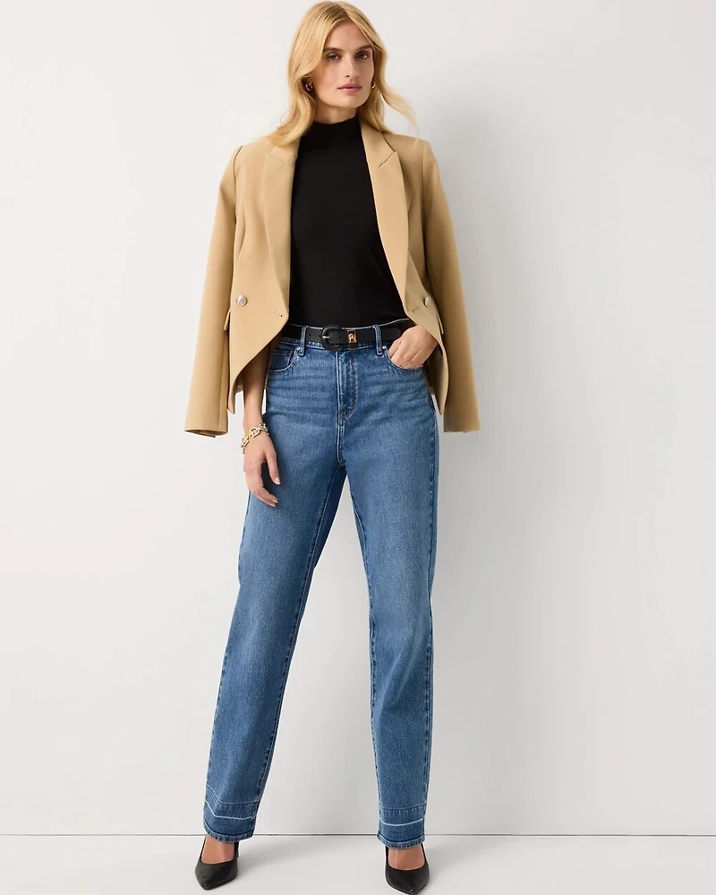 WHBM FORME™ All Ways Stretch Mock Neck Tank