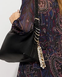 Mixed Metal Bag Charm