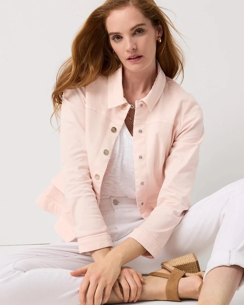 Pret Button-Front Jacket