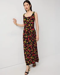 Sarong Midi Dress