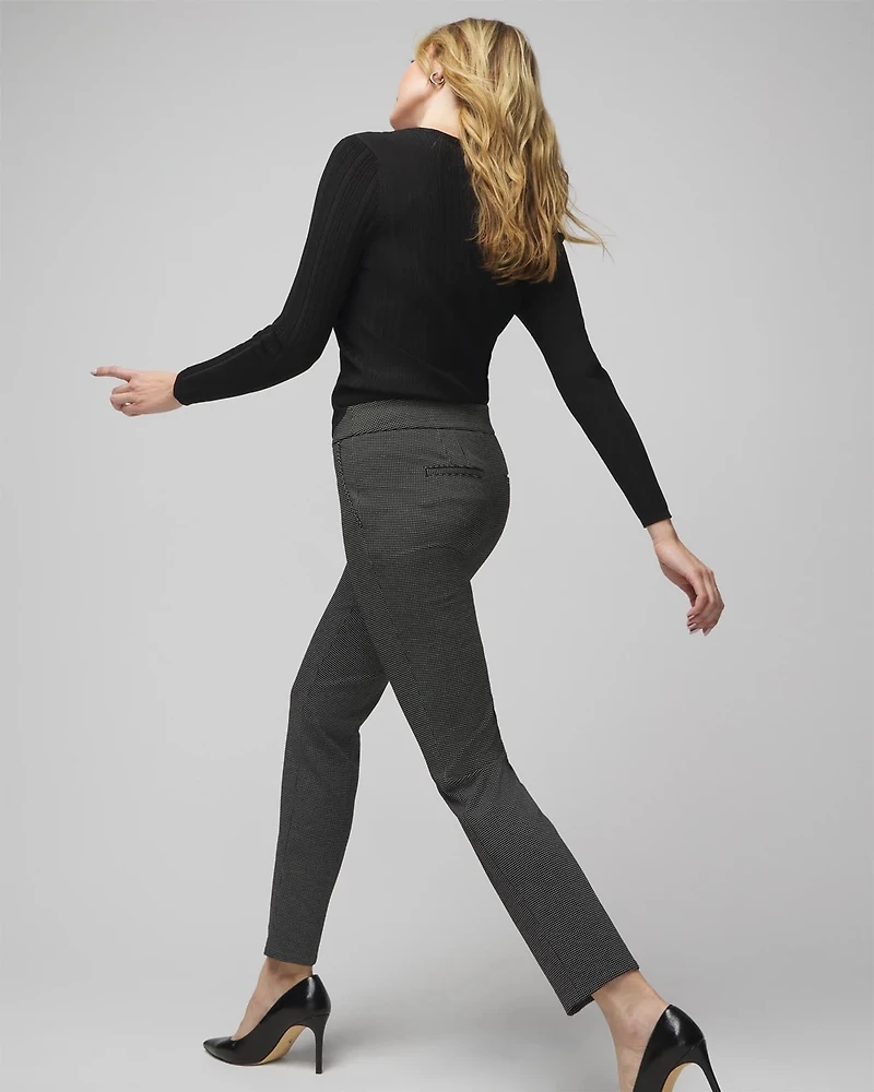 Curvy WHBM® Jolie Button Straight Pant