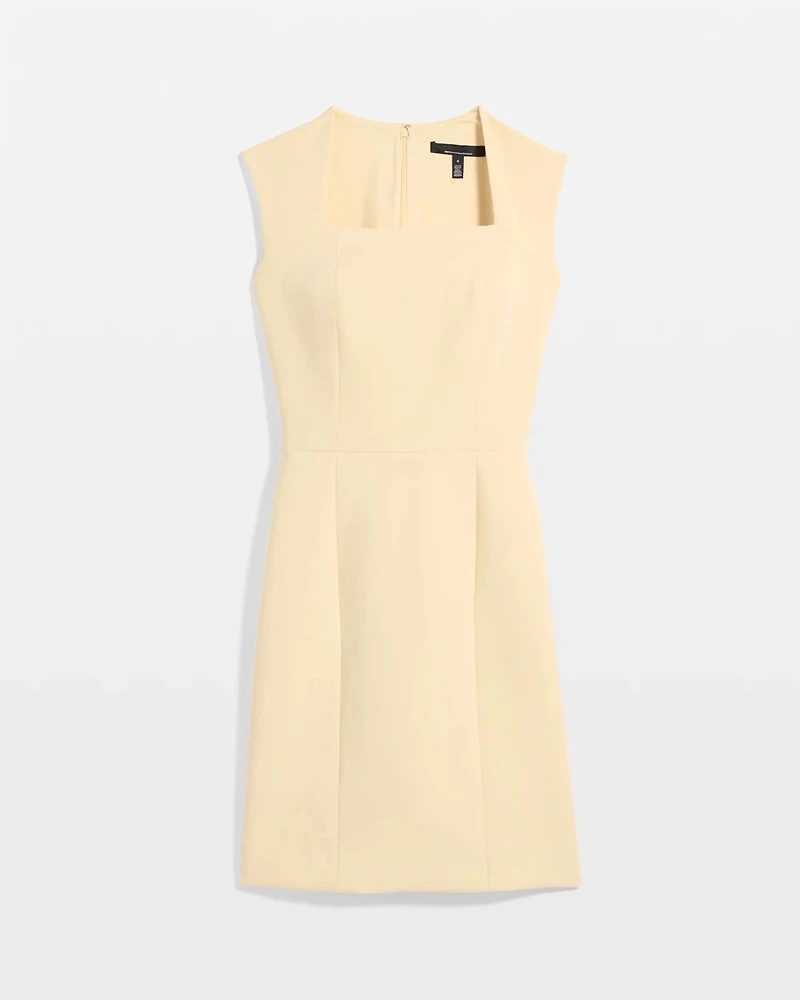 Square Neck Sheath Dress