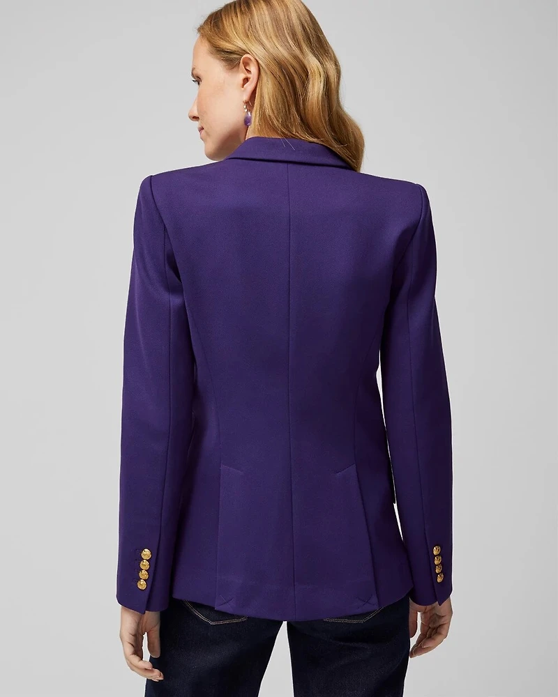 WHBM® Luxe Stretch Editor Blazer