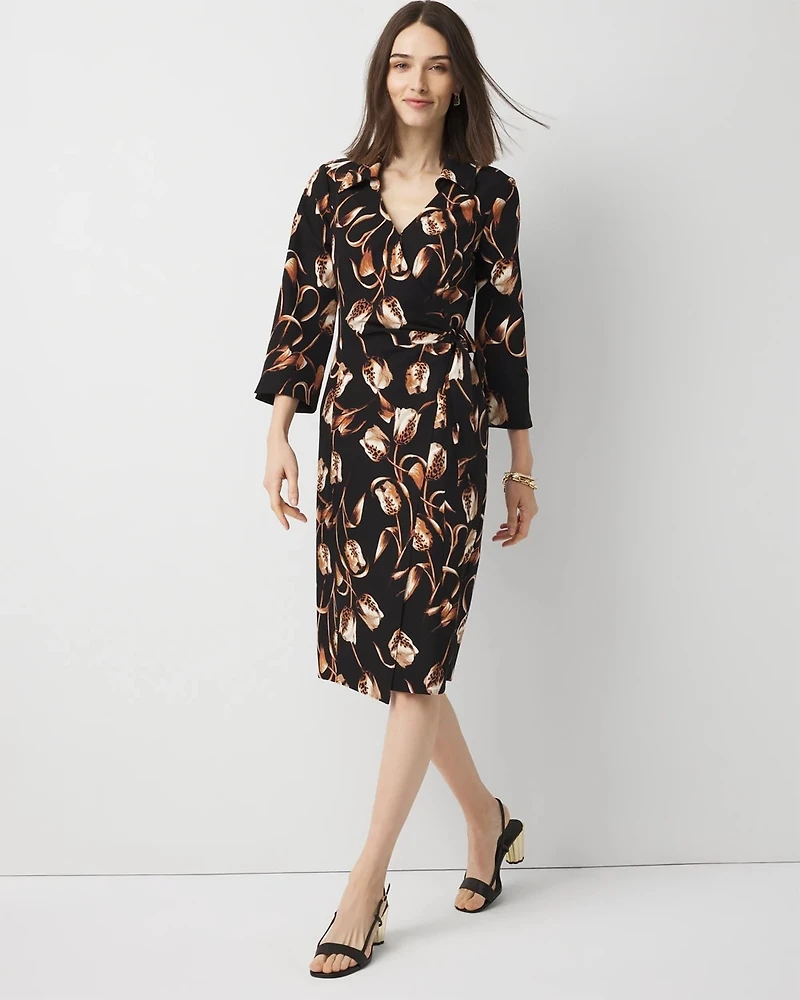 Petite Wrap Dress
