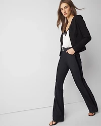 Denim Embellished Trim Jacket