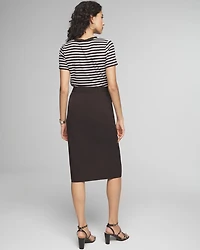 Petite Cargo Pocket Midi Skirt