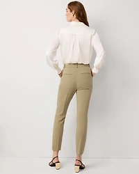 High-Rise Elle Slim Ankle Pant