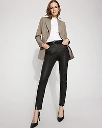 High-Rise Skinny Coated Jean