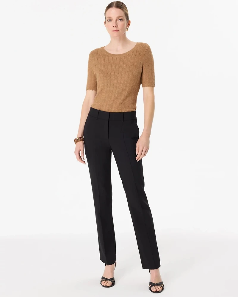 Petite Luxe Stretch Zoey Straight Pant