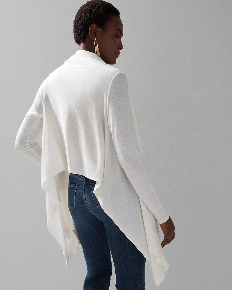 Drape-Front Cover Up