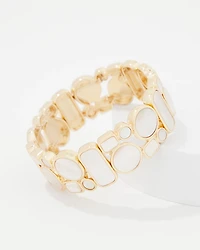 Mother of Pearl Stretch Bracelet