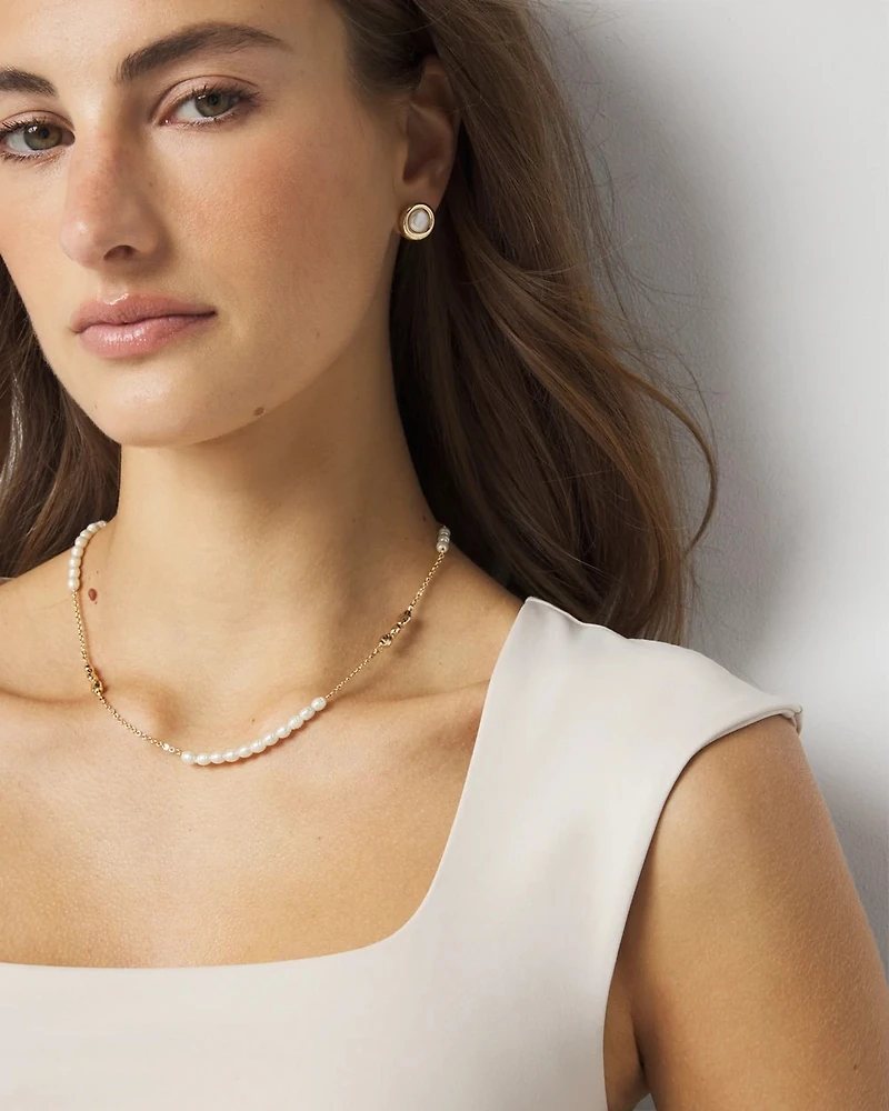 WHBM FORME™ All Ways Stretch Square Neck Top