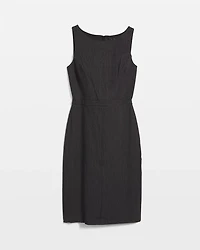 Pinstripe Sheath Dress