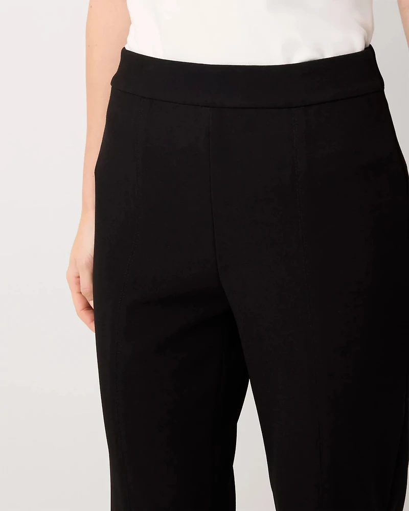 Crepe Stretch Flare Pants