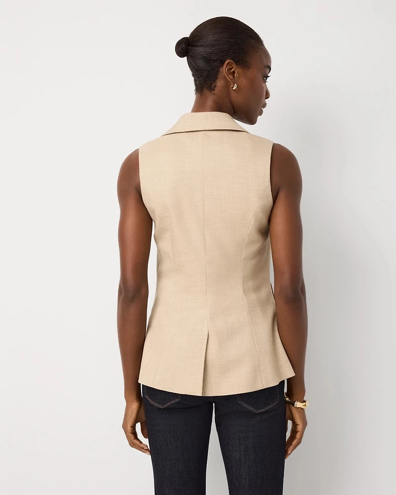 Crosshatch Tailored Vest