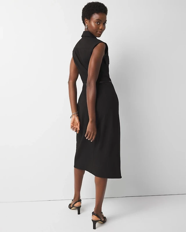 Pilcro The Greer Denim Midi Shirt Dress by Pilcro at MarketFair Shoppes in  Princeton, NJ