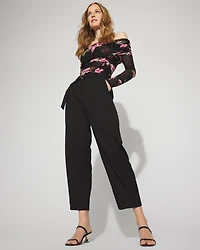 Extra High-Rise Tailored Barrel Pant