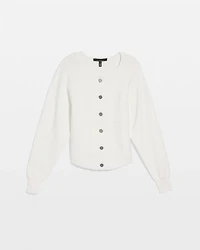 Corset Detail Button Front Cardigan