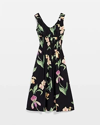 Ruched Tank Midi Dress