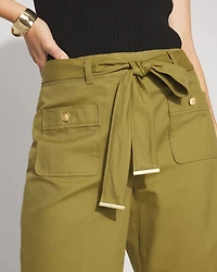 Everyday Wide-Leg Cropped Pant