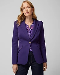 WHBM® Luxe Stretch Editor Blazer