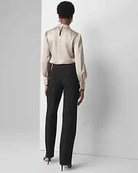 Extra High-Rise Tuxedo Luxe Stretch Trouser