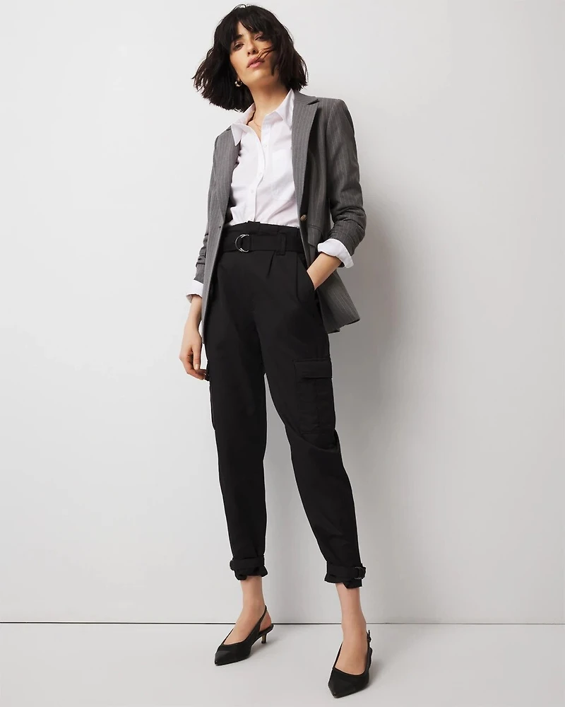 Extra High-Rise Pret Cargo Tapered Ankle Pant