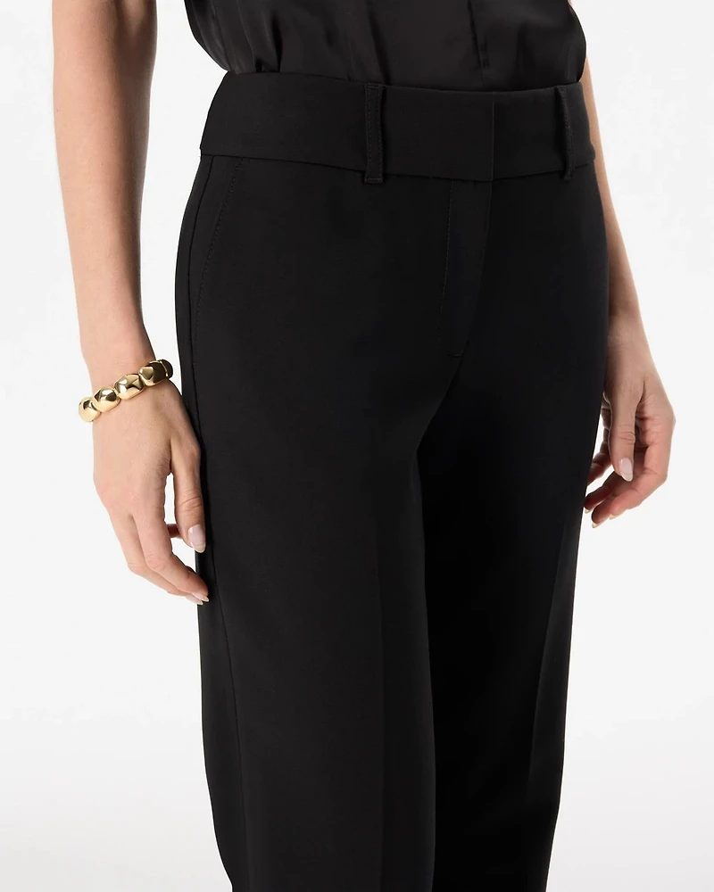 Petite Luxe Stretch Mid Rise Riley Trouser