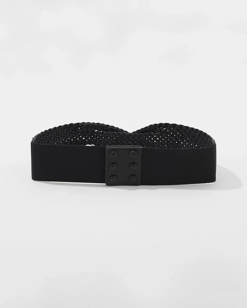 Braided Twist Stretch Belt