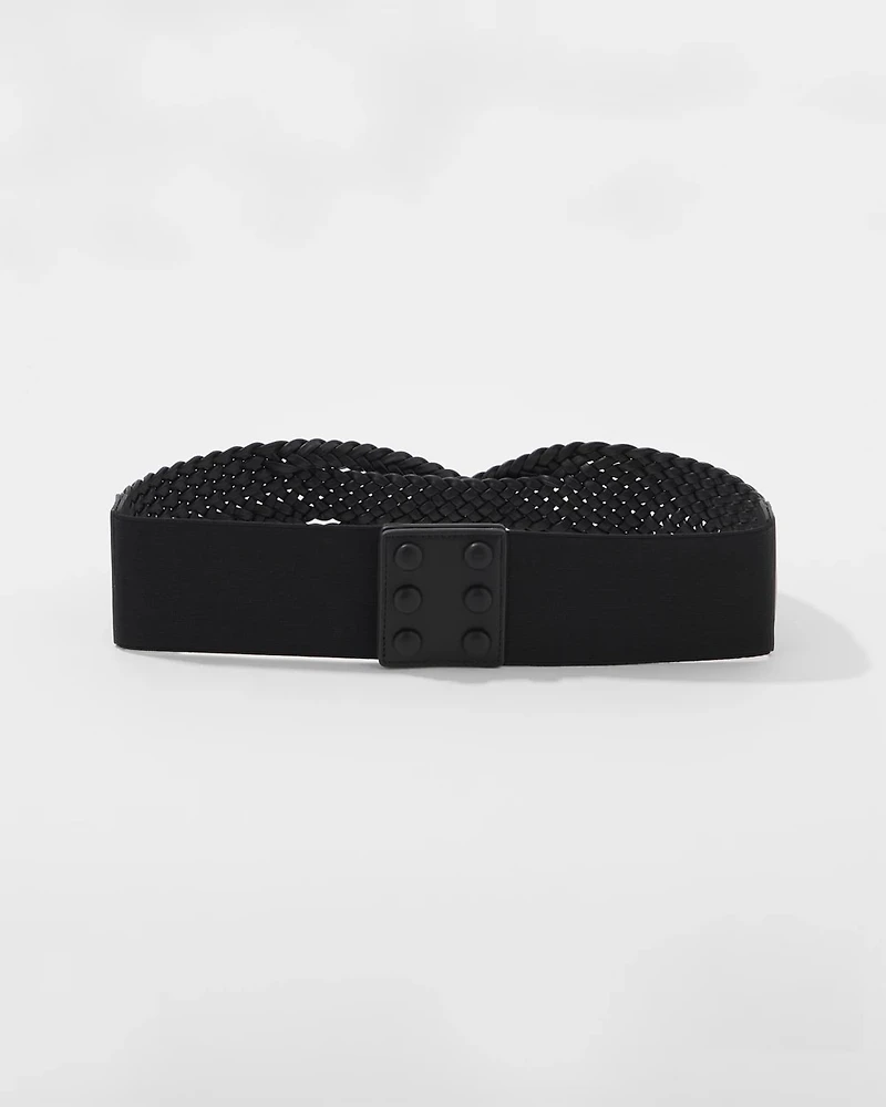 Braided Twist Stretch Belt