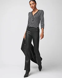 3/4 Sleeve Henley Tee