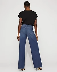 Petite Extra High-Rise Palazzo Jean