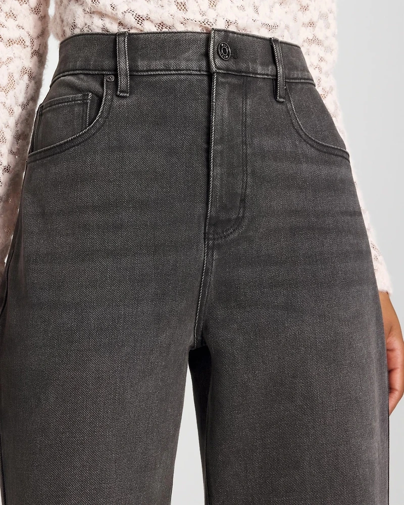 Extra High-Rise Barrel Jean