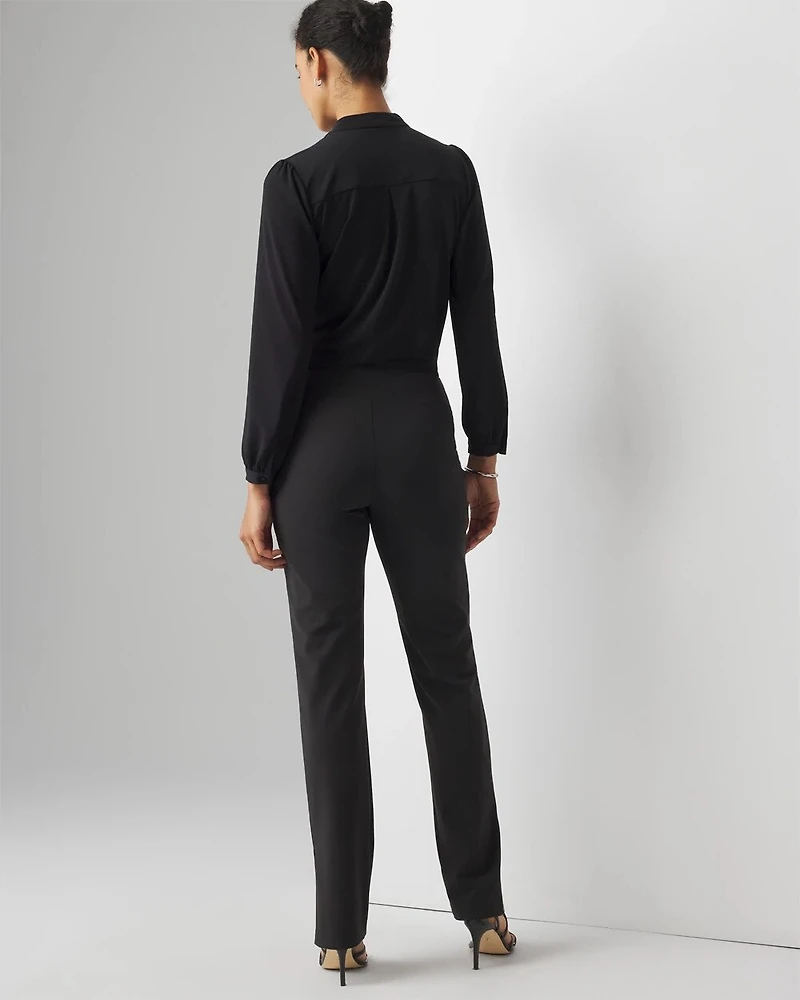 WHBM® Scuba Embellished Flare Leggings