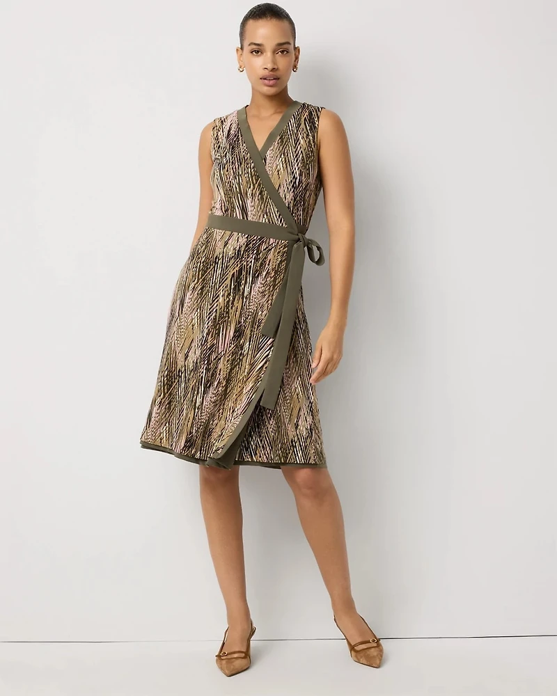 Reversible Wrap Dress